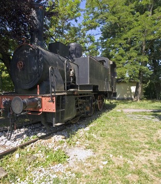 Brescello Parco Guareschi, la locomotiva © Mario Vianelli